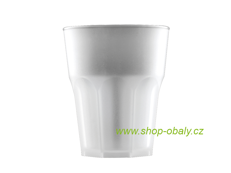 Sklenice nerozbitná DRINK SAFE 290ml ROX PS Frost - REUSE